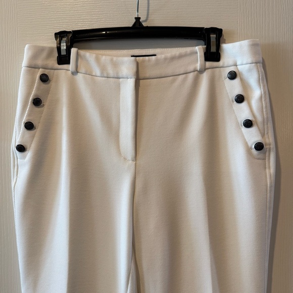 White House Black Market Sailor Style Boot Dress Slacks Pants Women 10S - Picture 3 of 16